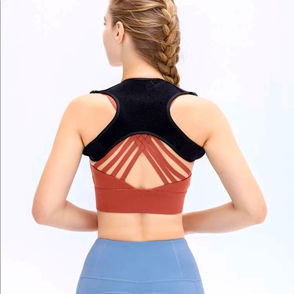 NWOT - Adjustable Back Posture Corrector in Black - New! - Picture 2 of 8